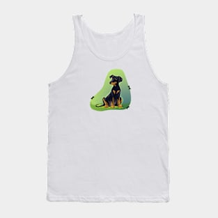 Natural Ears Doberman Tank Top